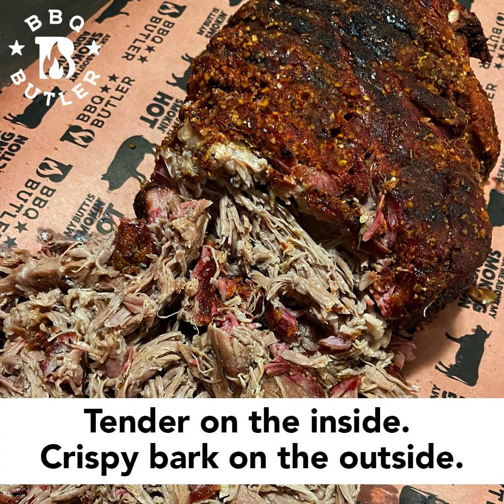The BBQ Butler Pink Butcher Paper Smoking Wrap 24" x 150' BBQButlerPaper