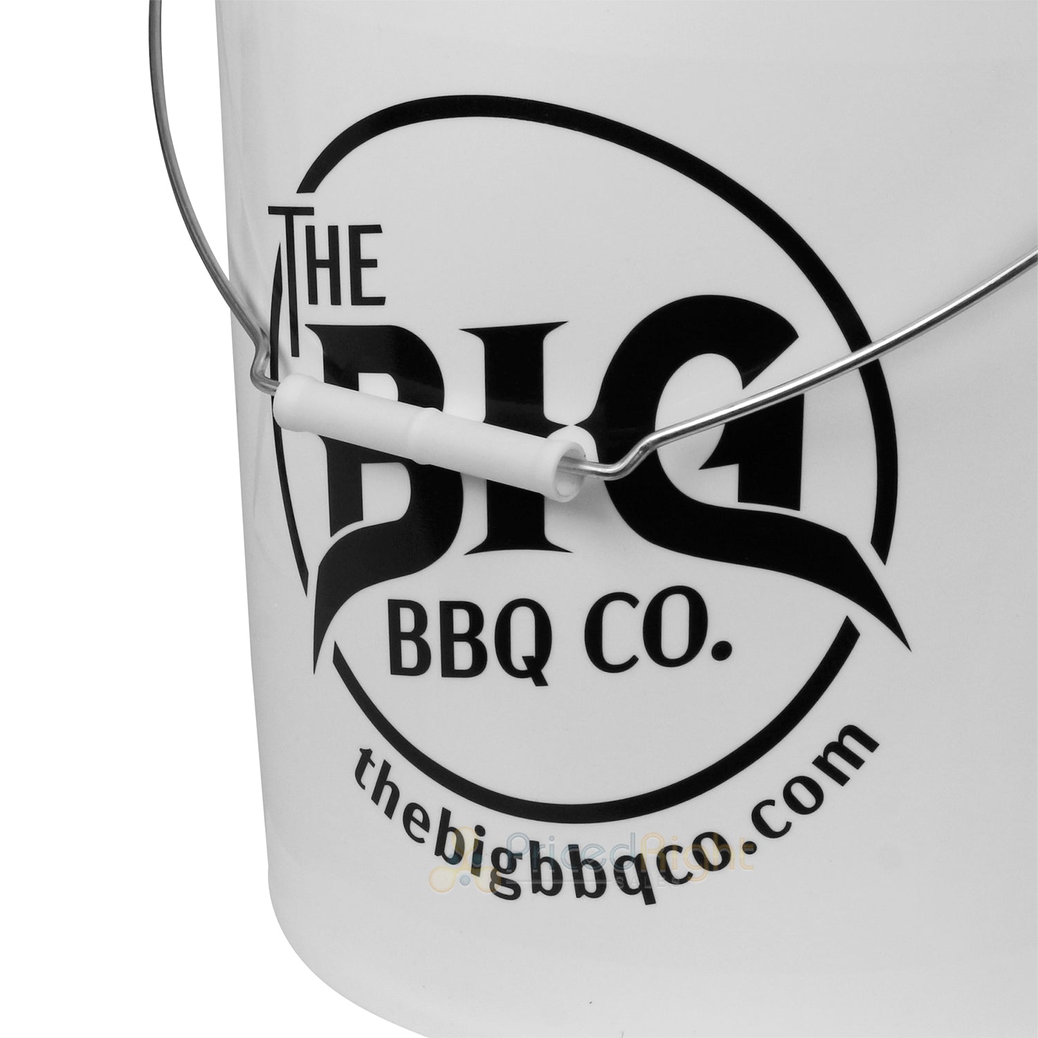 Big BBQ Company 5 Gallon Plastic Storage Bucket 12-Inch Diameter With Handle