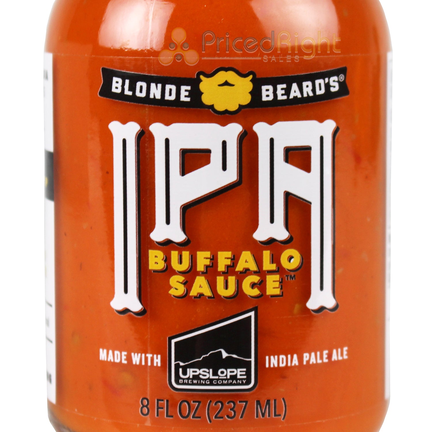 Blonde Beards IPA Buffalo Sauce Hops Fruity Cayenne Peppers Medium Heat 8 oz