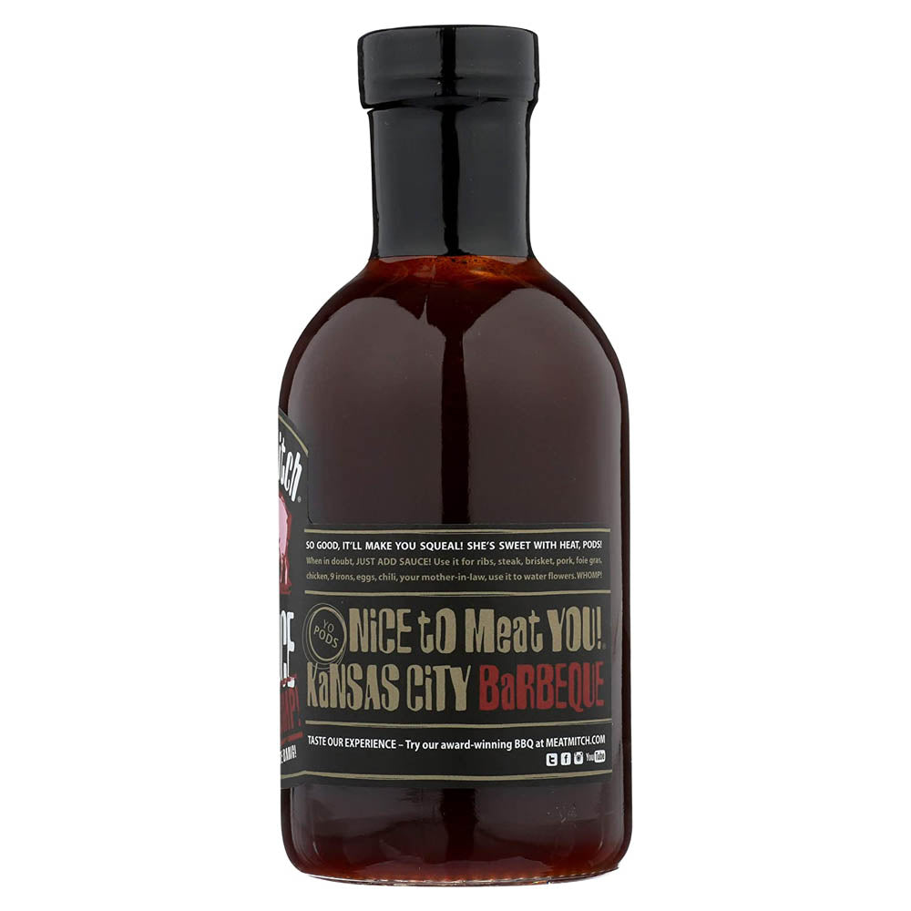 Meat Mitch WHOMP! Competition Award Winning BBQ Sauce 21 Oz Bottle BQ3935