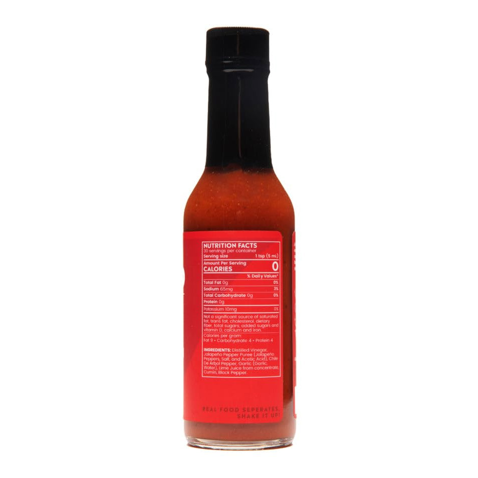 Bravado Spice Co. Arbol & Garlic Chili Hot Sauce Gluten Free Medium Heat 5 oz