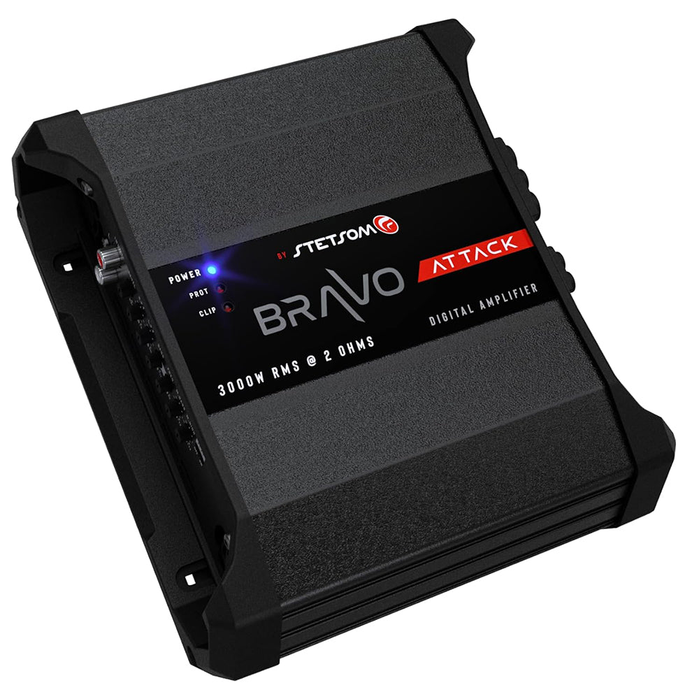 Stetsom 3000 Watts RMS Amplifier Mono Full Range 2 Ohm BRAVO_ATTACK_3000_2