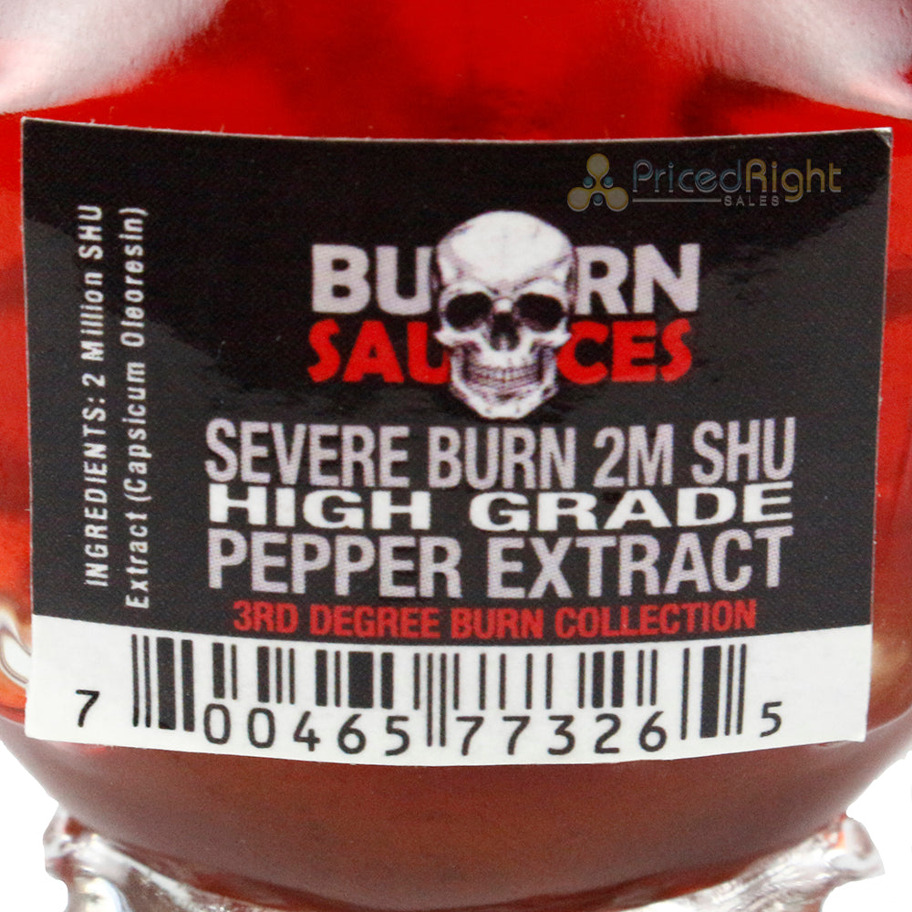 Burn Sauces Severe Burn Artifact with 2M Scoville Pepper Extract 1.7 Oz