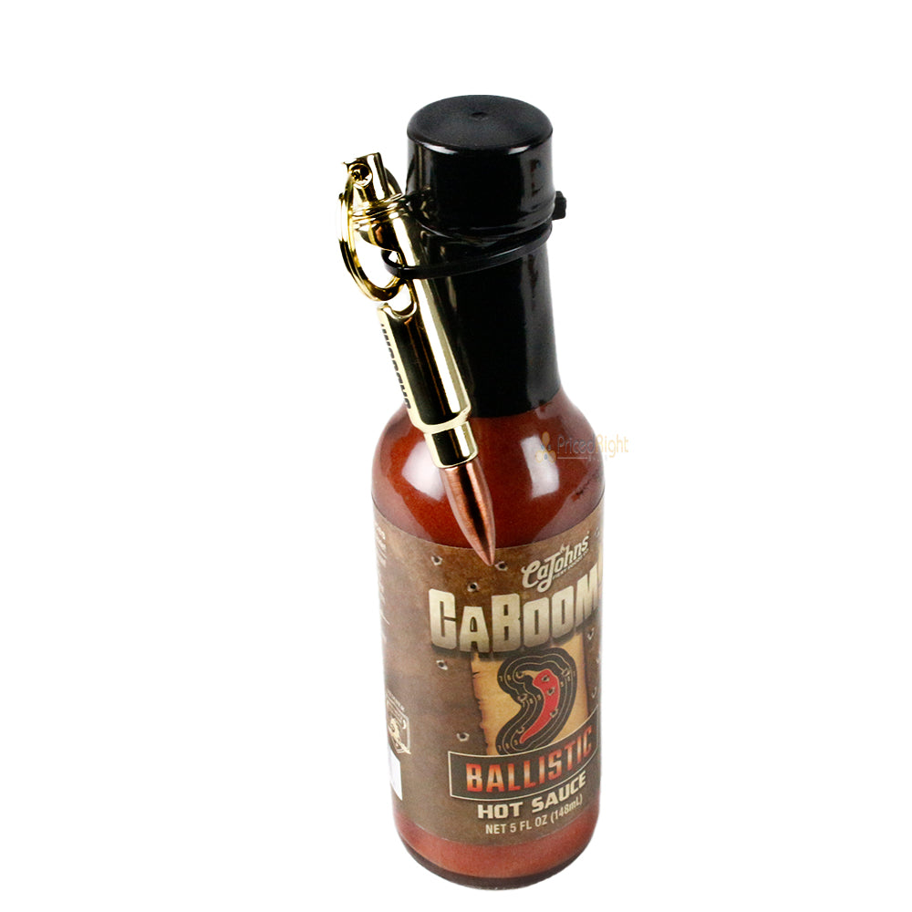 CaJohns CaBoom! Ballistic Hot Sauce 5 oz 4 Million Scoville Units