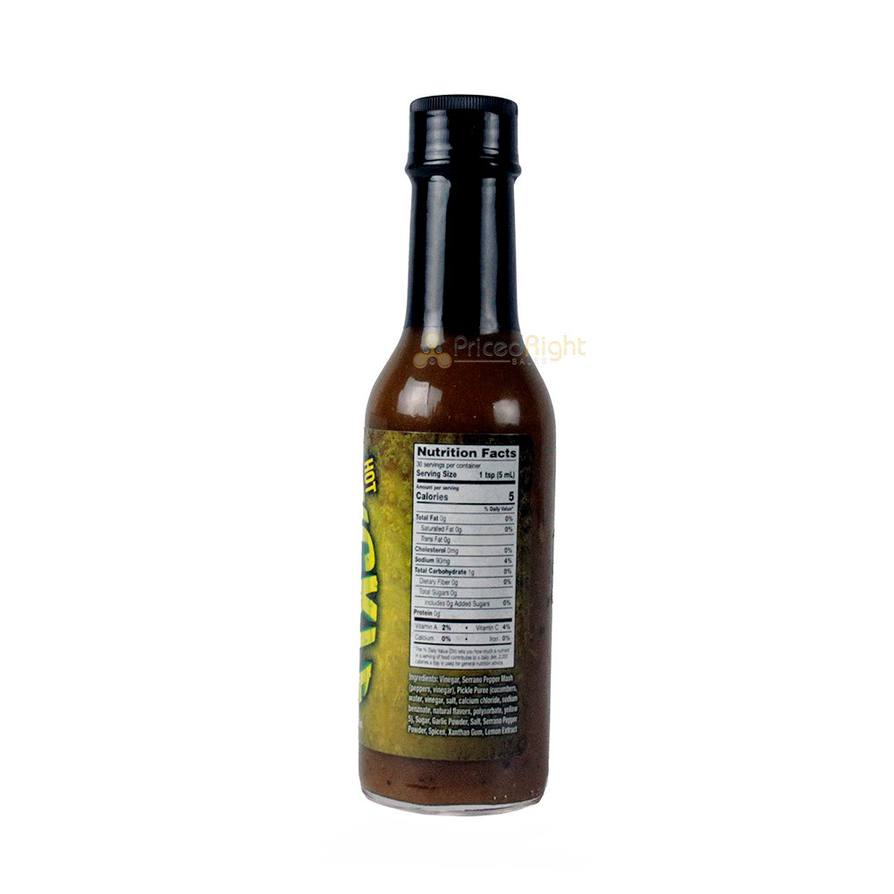 CaJohns Hot Pickle Sauce 5 oz Bottle Table Hot Sauce