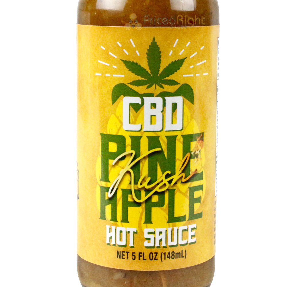 CaJohns Pineapple Kush CBD Hot Sauce 5 Oz