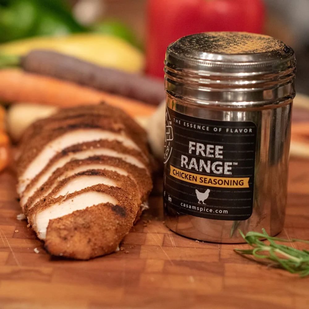 Casa M Spice Co Free Range Chicken Seasoning 5.5 Oz Gluten Free Vegan CASAFREE