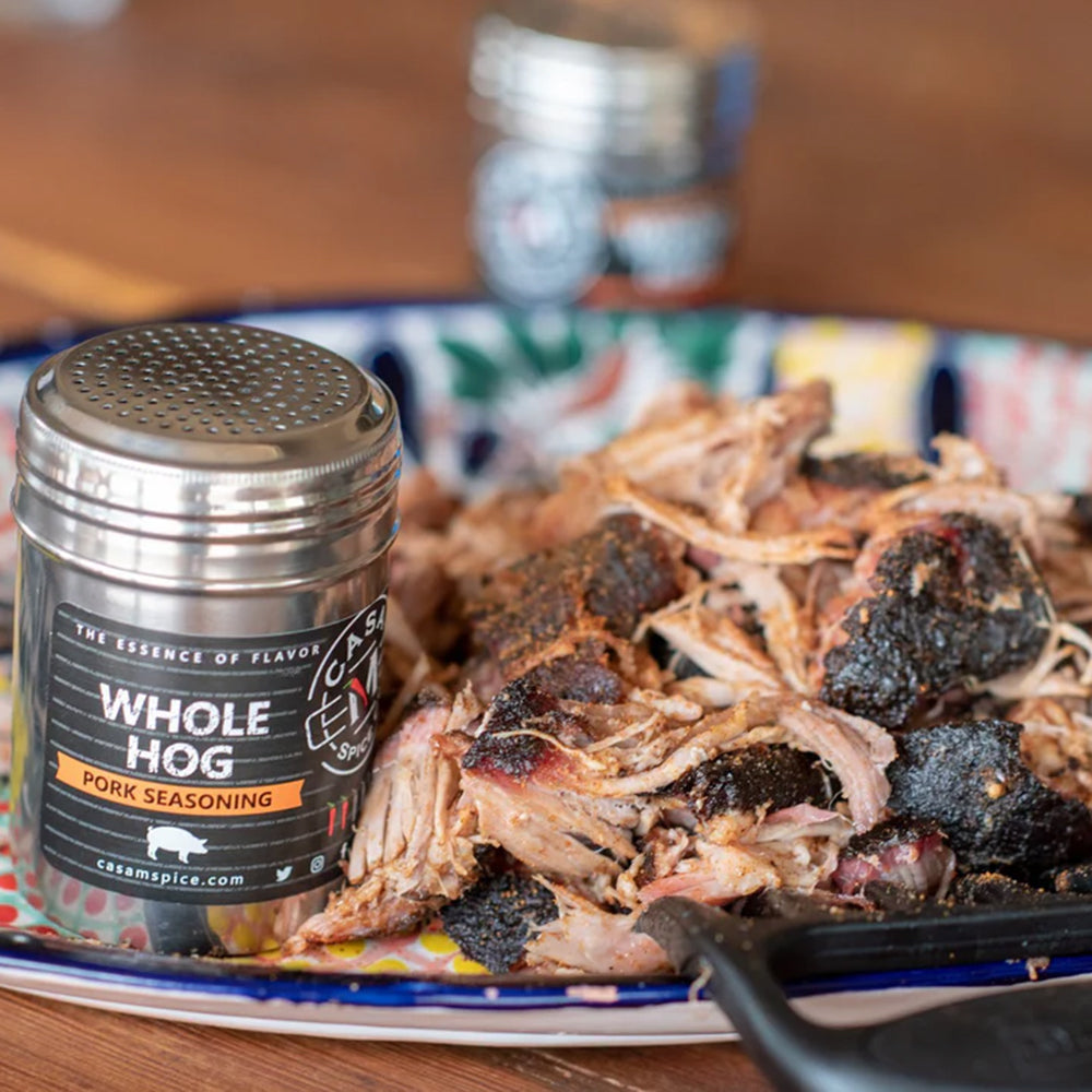 Casa M Spice Co Whole Hog Pork Seasoning 6 Oz Gluten Free Vegan CASAWHOLE