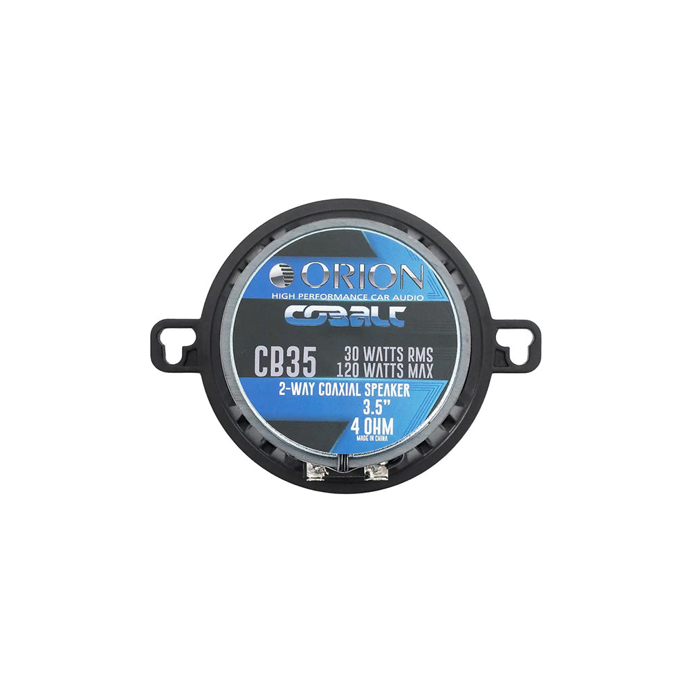 3.5" Coaxial Speakers 2-Way 30W RMS 120W Peak 85dB Orion Cobalt 120W CB35