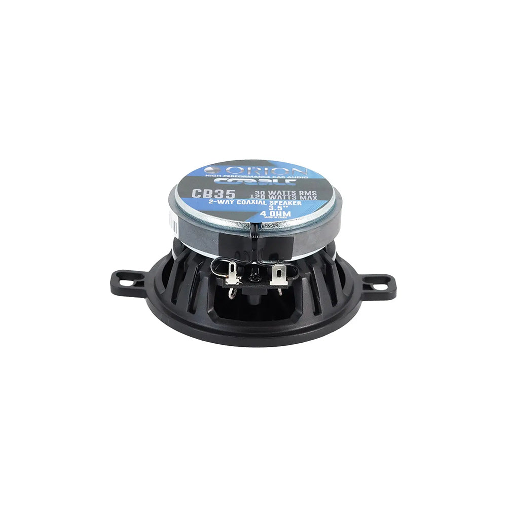 3.5" Coaxial Speakers 2-Way 30W RMS 120W Peak 85dB Orion Cobalt 120W CB35