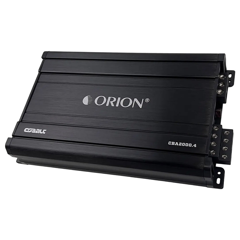 4 Channel Class A/B Amplifier 2 Ohm 2000W Peak Orion Cobalt CBA2000.4
