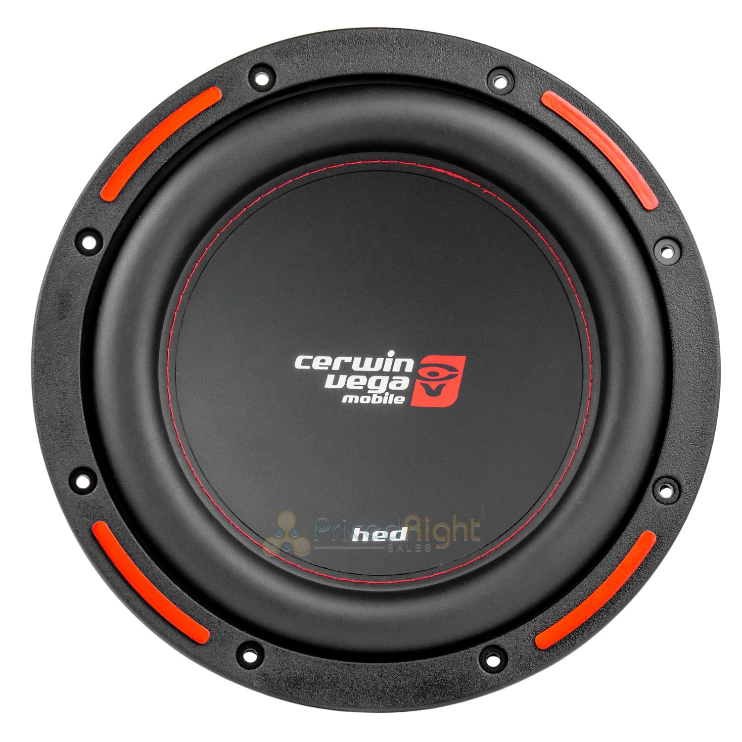 2 Pack Cerwin Vega 10" Subwoofer 4 Ohm 1000W Max Power SVC HED Series CER-H7104S