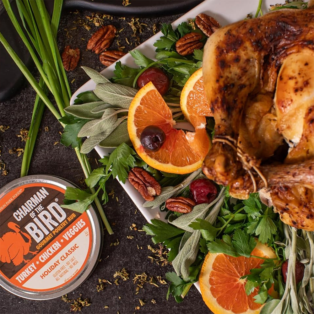 Chairman of the Bird Gourmet Turkey Brine Kit with Bag and Seasoning Rub