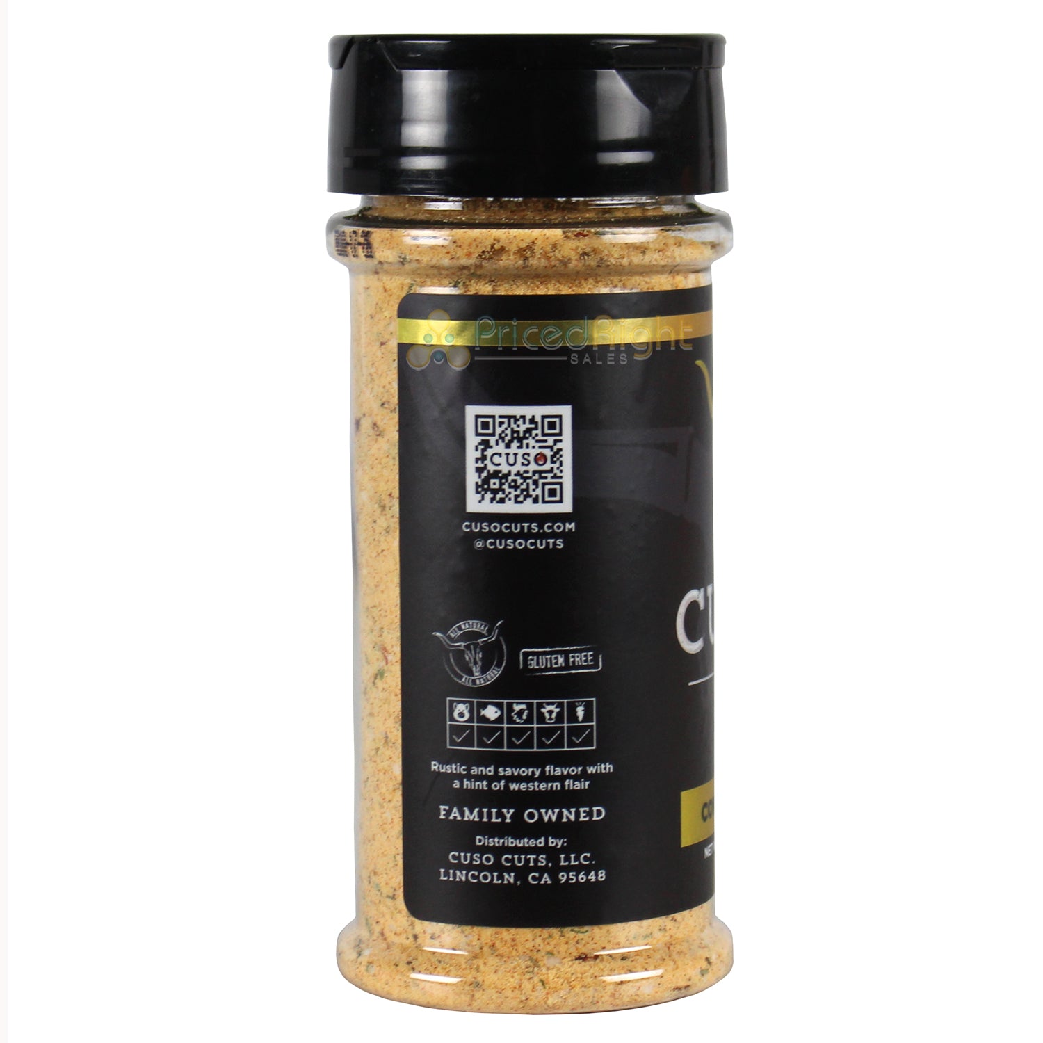 Cuso Cuts Cowboy Butter Seasoning 5 Oz Gluten Free All Natural CUSO-CBUTTER