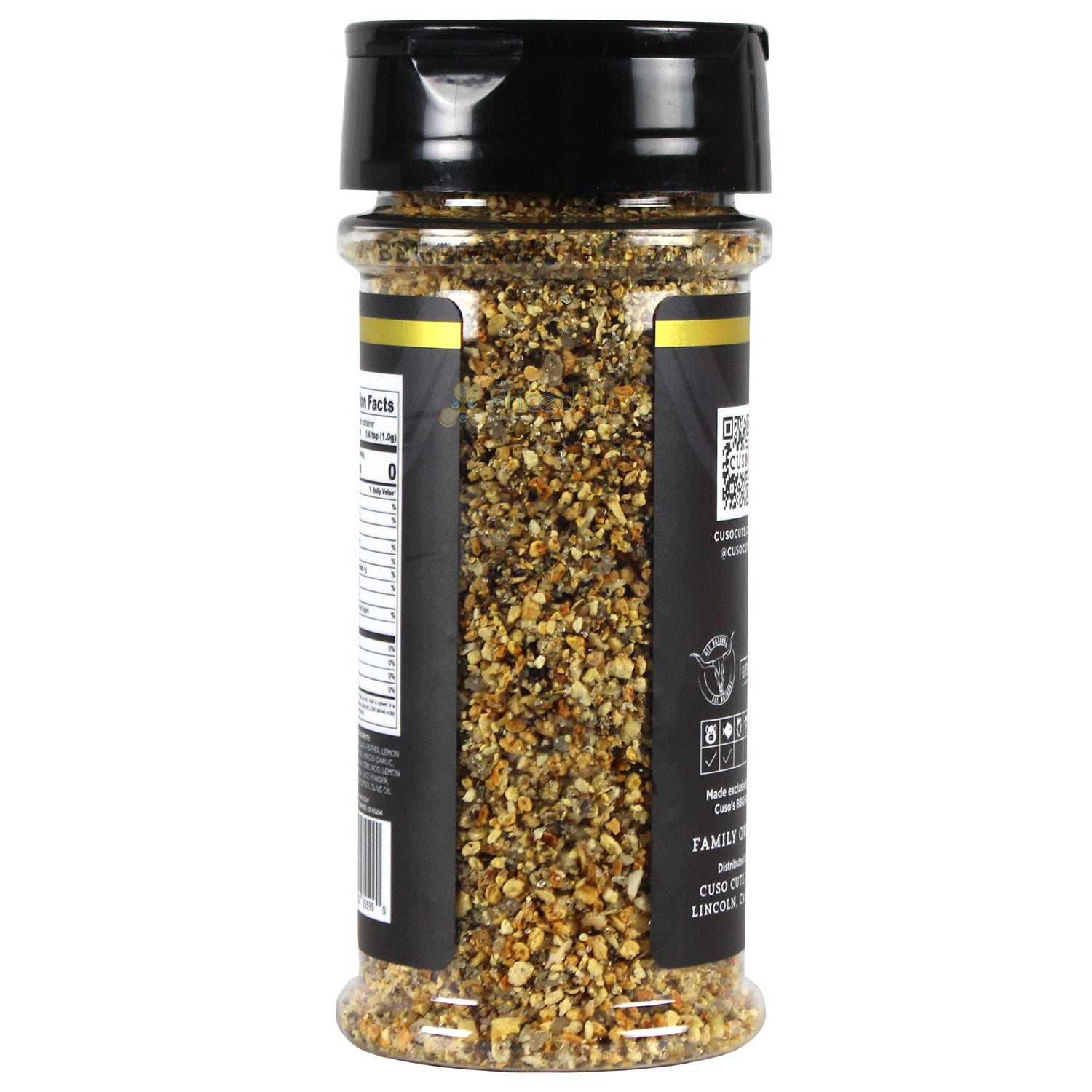 Cuso Cuts Lemon Pepper Seasoning Gluten Free Vegan Non GMO CUSO-LPEPPER