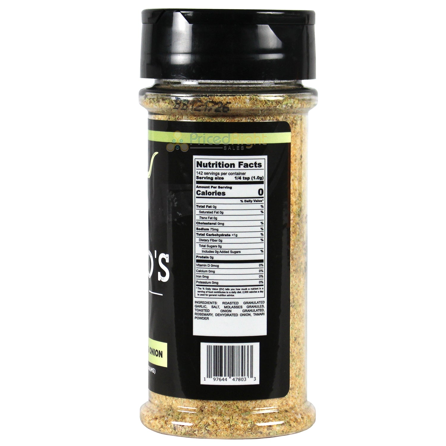 Cuso Cuts Roasted Garlic & Onion Seasoning 5 Oz Gluten Free Vegan CUSO-RGO