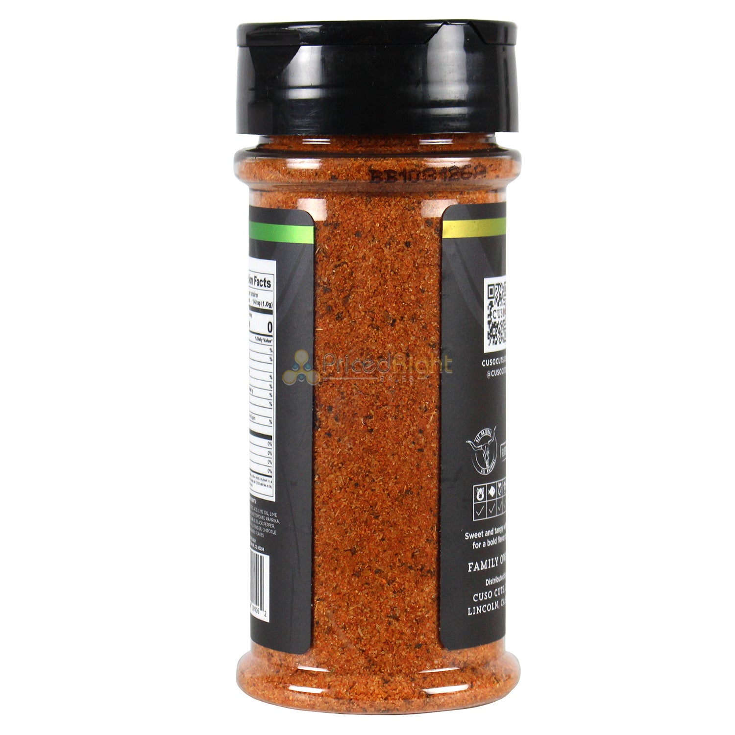 Cuso Cuts Tequila Lime Habanero Seasoning 5 Oz Gluten Free Vegan CUSO-TLIME