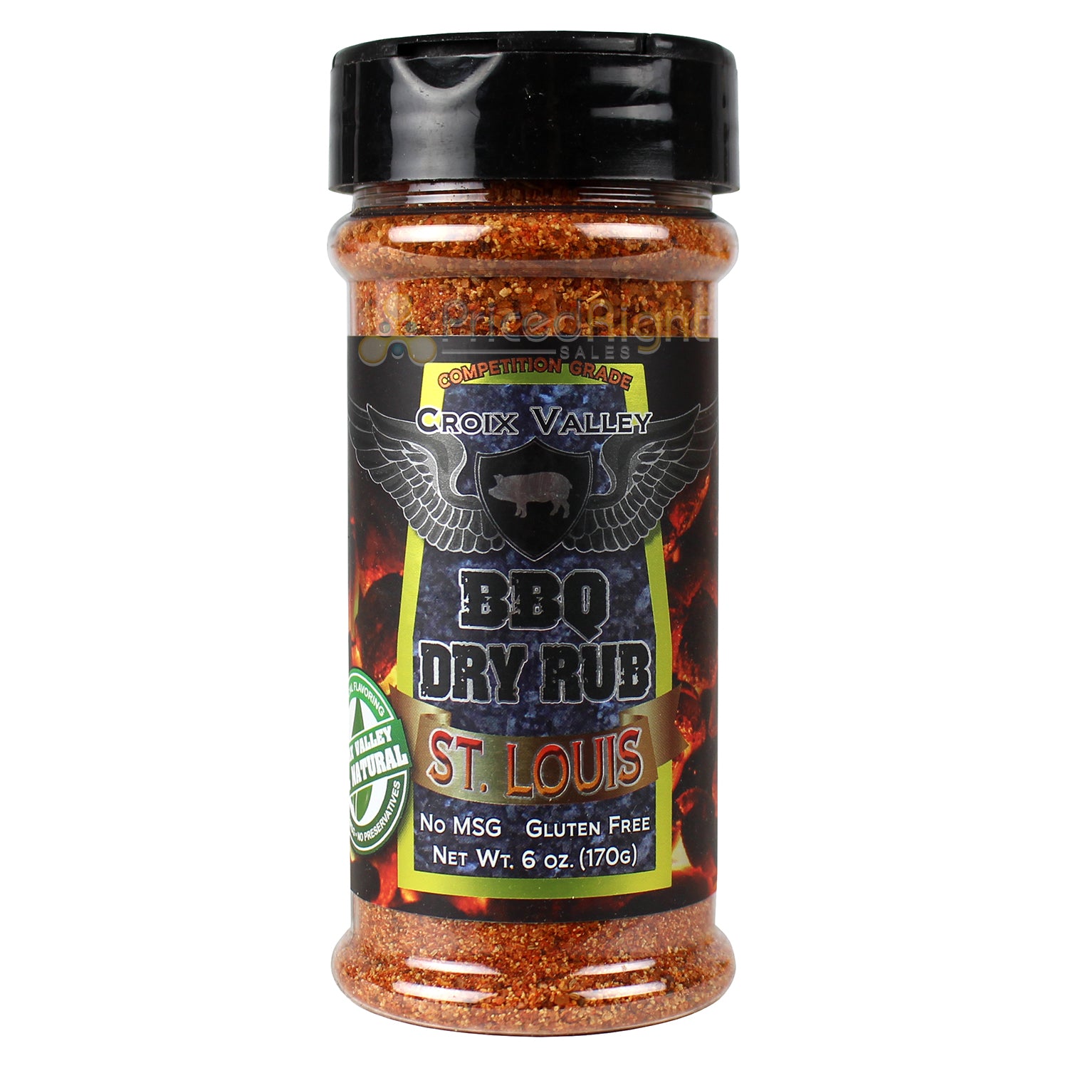 Croix Valley Foods Regional Reserve BBQ Rub Four Pack Gluten Free Gift Set CV84