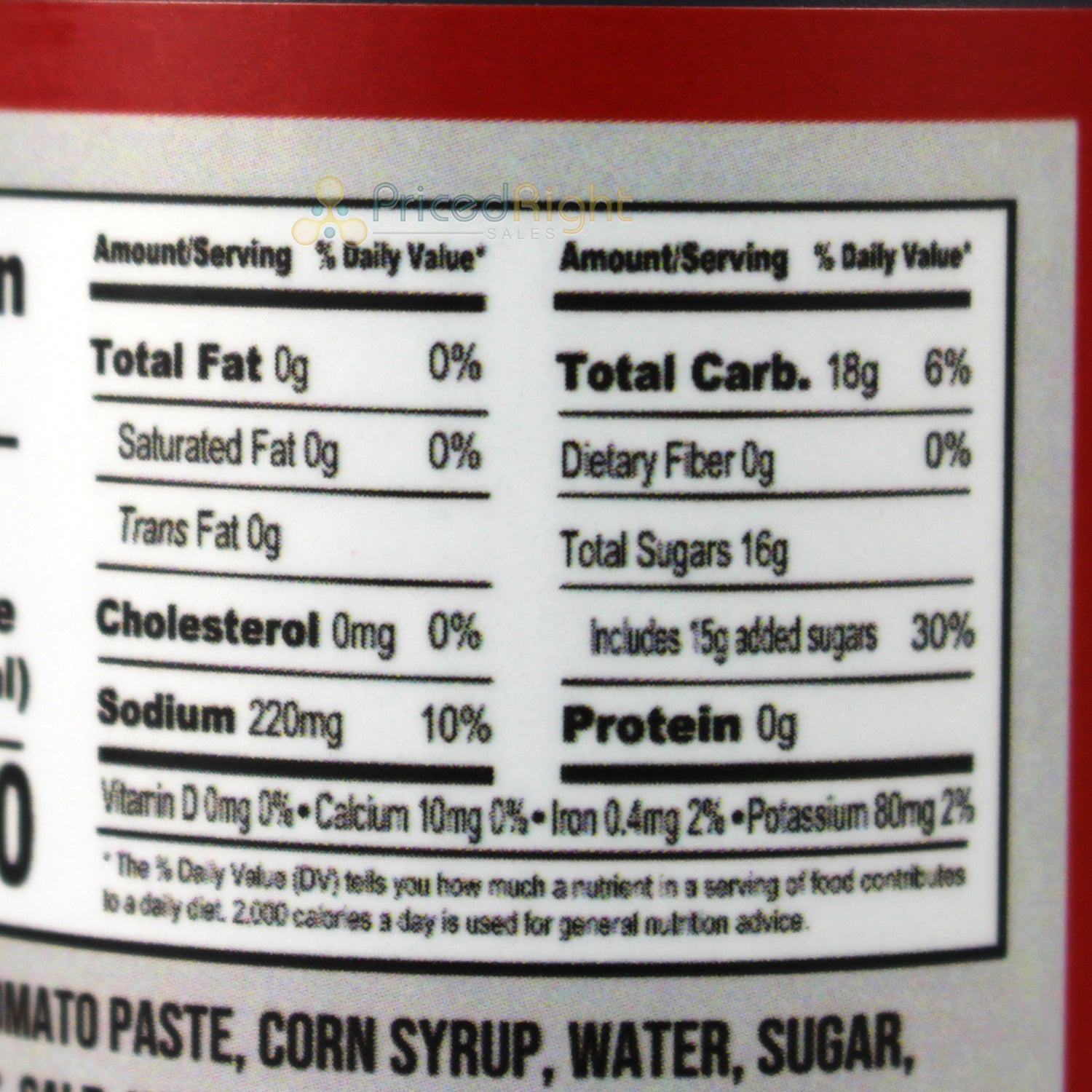 Croix Valley Foods Foundry Series Hickory Brown Sugar BBQ Sauce Gluten Free