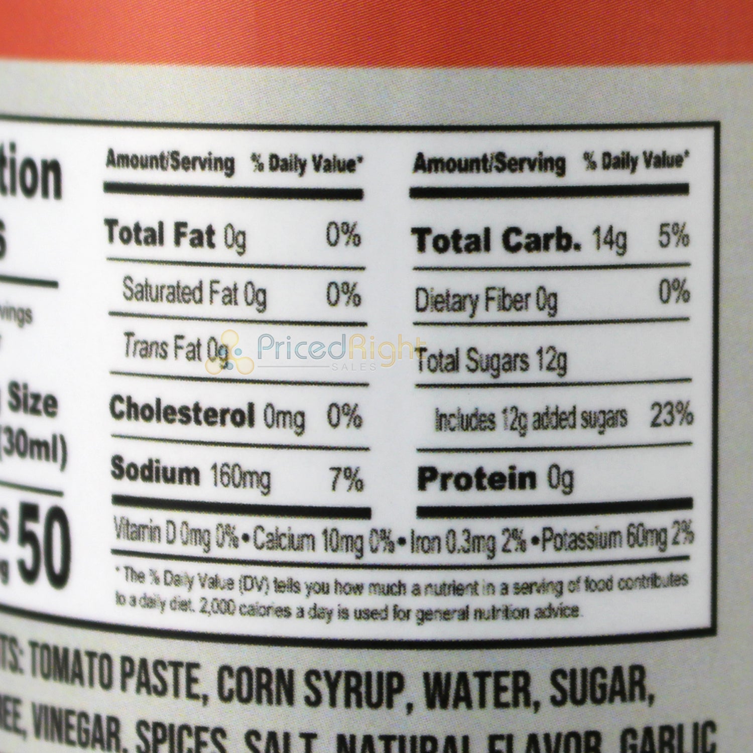 Croix Valley Foods Foundry Series Sweet Peach BBQ Sauce 14 Oz Gluten Free