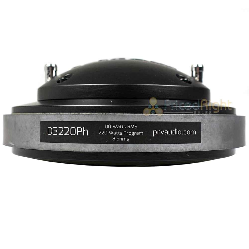 PRV Audio 2" Exit Phenolic Compression Driver 220 Watts Max Power 8 Ohm D3220Ph