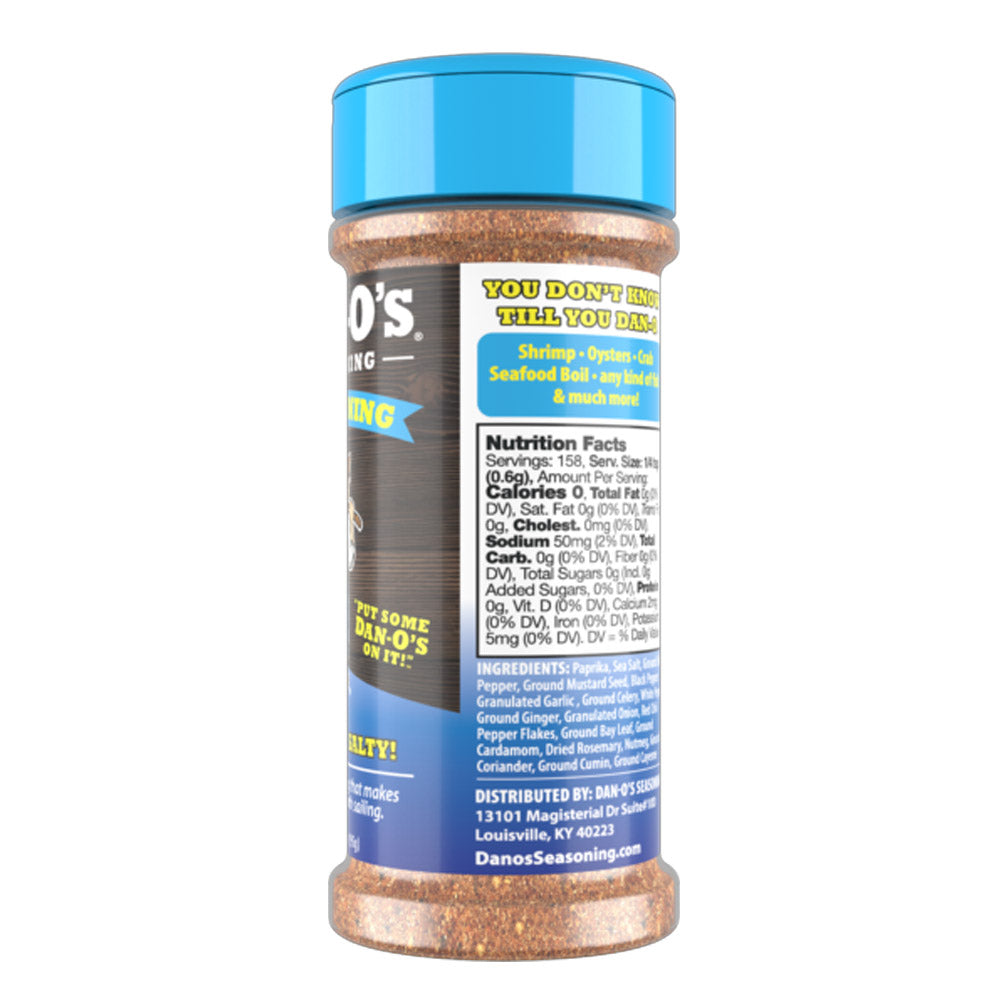 Dan-O's Sea-Soning 3.35oz Seafood Seasoning Shrimp Oysters Crab and More