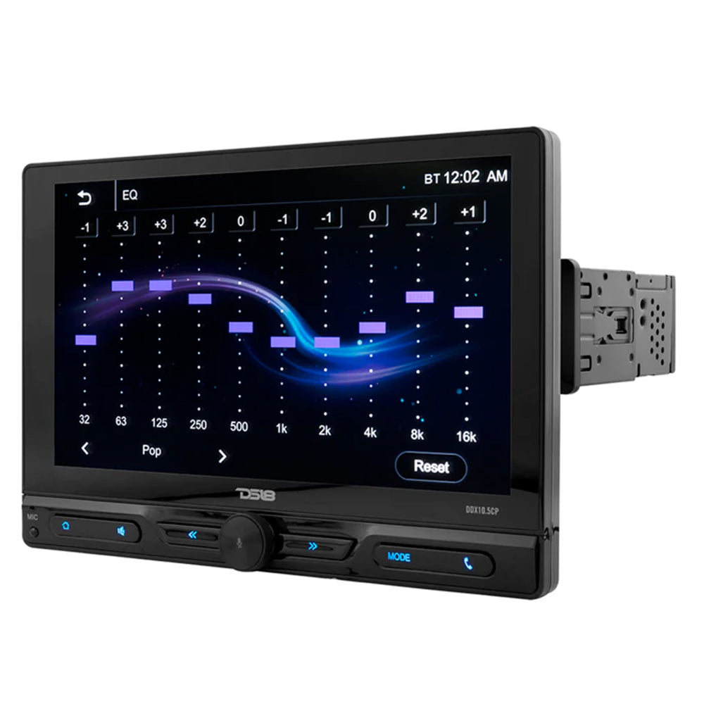 10.5" Single DIN Floating Multimedia Receiver Bluetooth DS18 DDX10.5CP