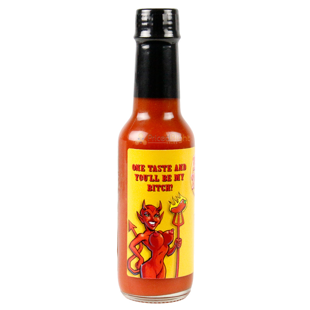 Devil's Bitch XXX Rated Hot Sauce 5 Oz Habanero Ghost Pepper