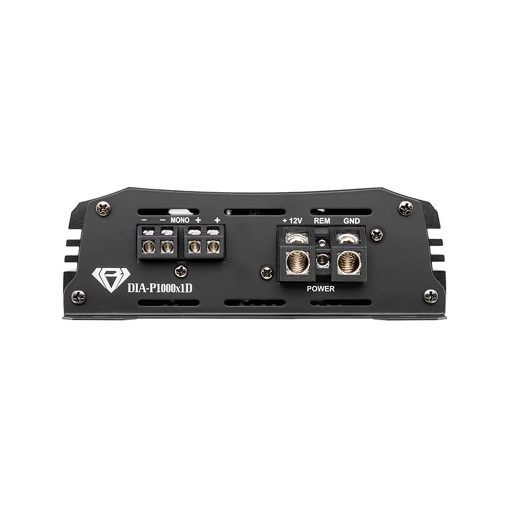 Black Diamond Class D 1 Channel Monoblock Amplifier 1000W RMS DIA-P1000X1D