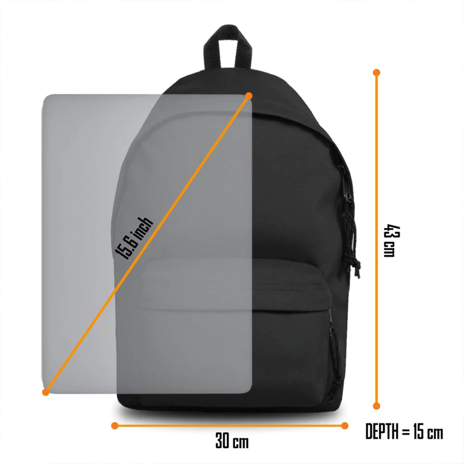 Rocksax Megadeth Peace Sells Daypack Laptop Pocket Adjustable Straps 17 x 13 in