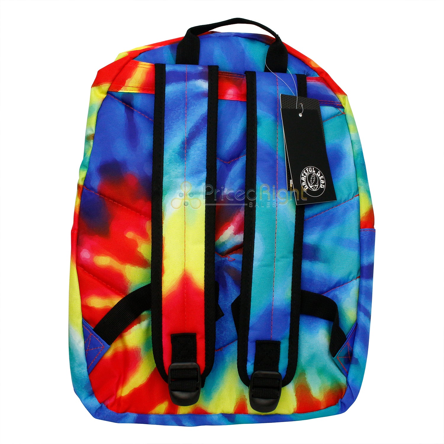 Rocksax Grateful Dead Steal Your Face Daypack Laptop Pocket Adjustable Straps