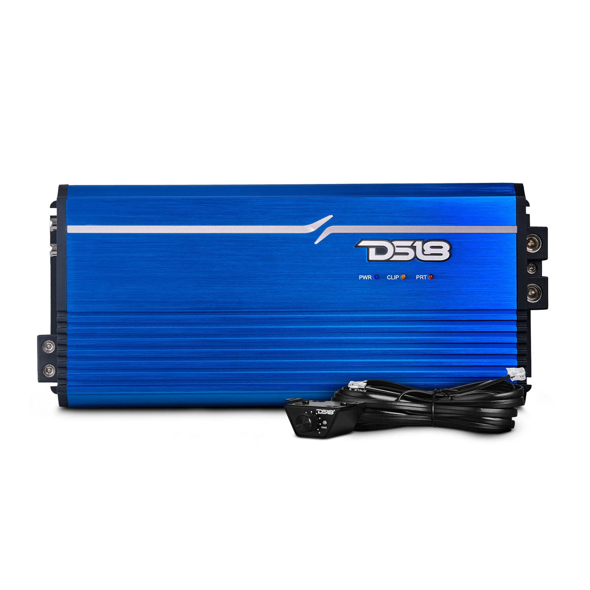 DS18 FRP Compact Full Range Class D Monoblock Audio Amplifier 5000W 1 Ohm Blue