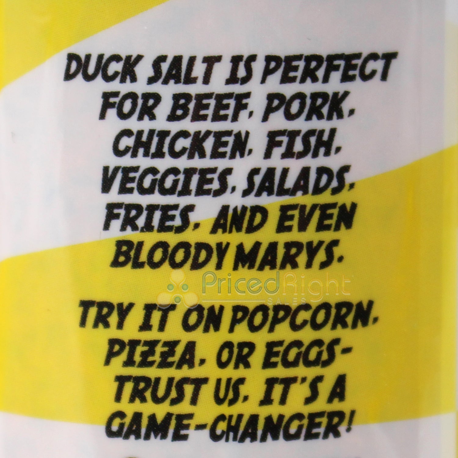 Duck Salt All Purpose Seasoning 2.3 Oz Gluten Free Sugar Free No MSG DSALT