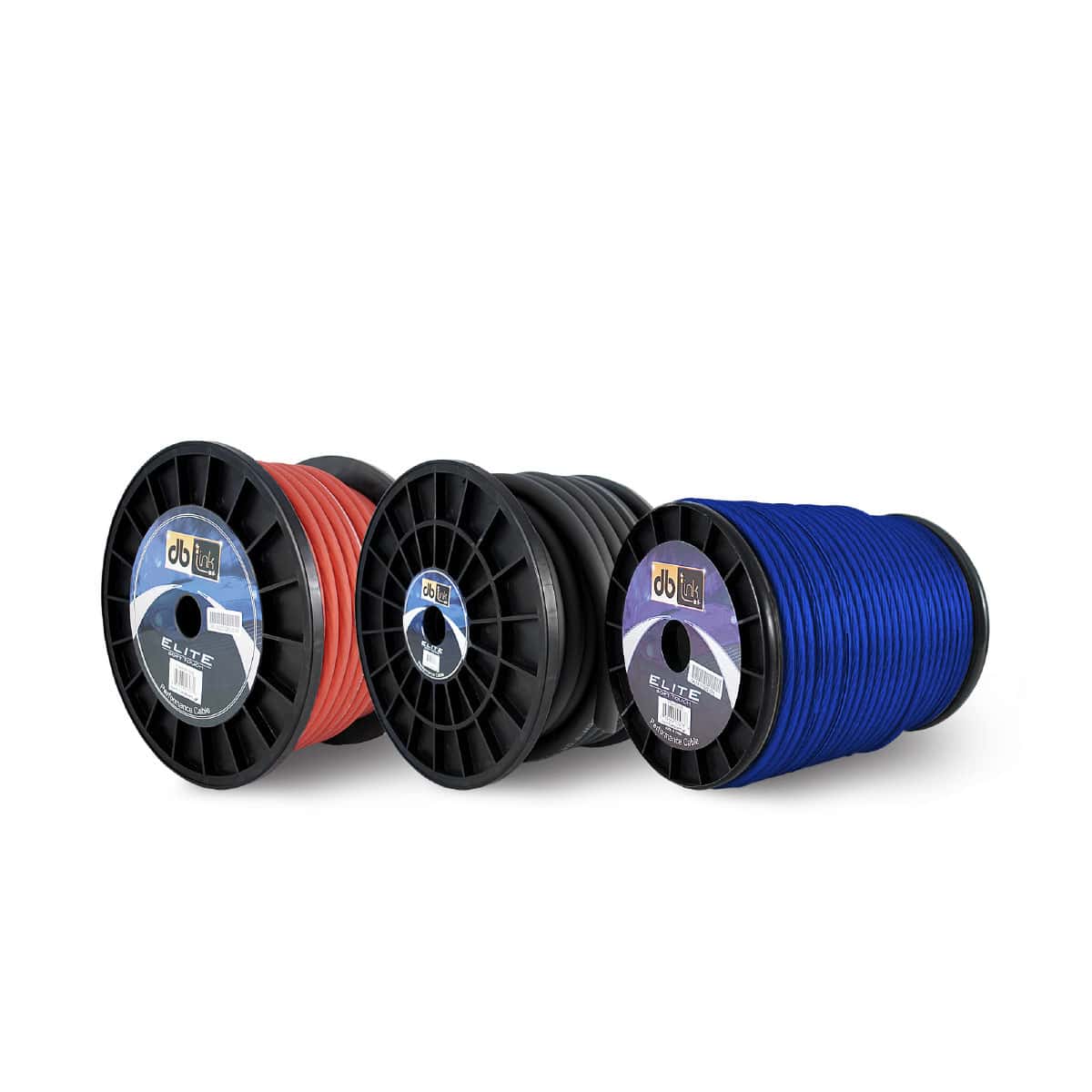DB Link 4 Gauge Blue Power Wire 100' (30.48 m) Oxygen Free Power/Ground Cable
