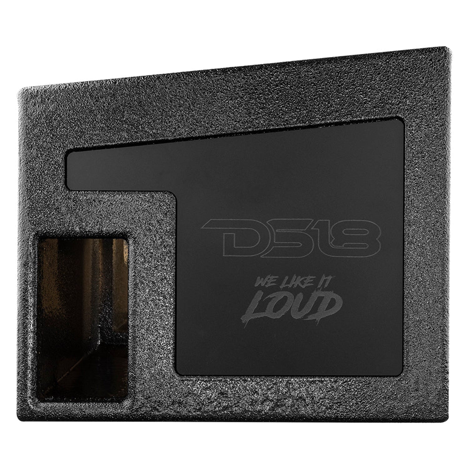 DS18 Ported Quad 8" Empty Subwoofer Box Enclosure Dodge 4 Door Crew Cab 19-23