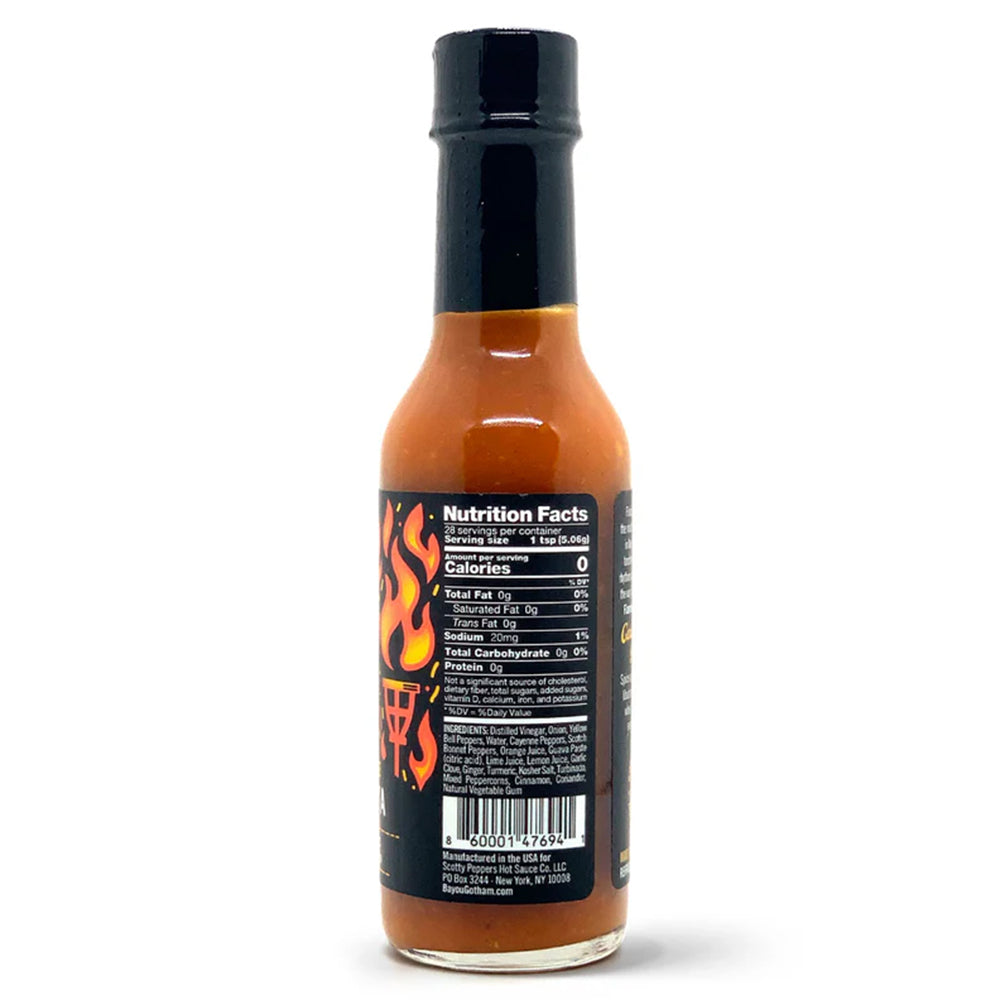 Bayou Gotham Flambeau Fiya Caribbean Creole Hot Sauce 5 Oz FLAMBEAU-FIYA-5OZ