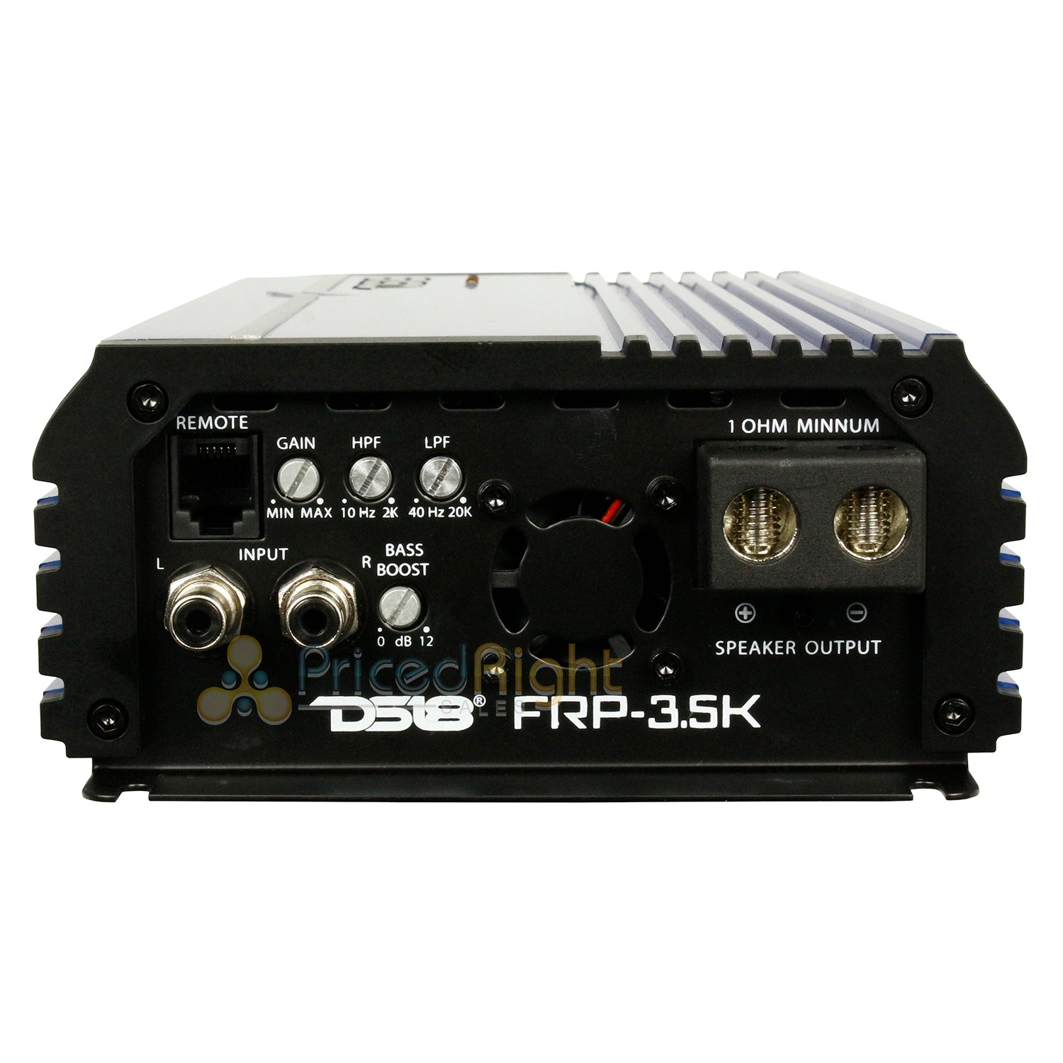 DS18 FRP Compact Full-Range Class D 1-Channel Amp 3500 Watts Blue FRP-3.5K/BL