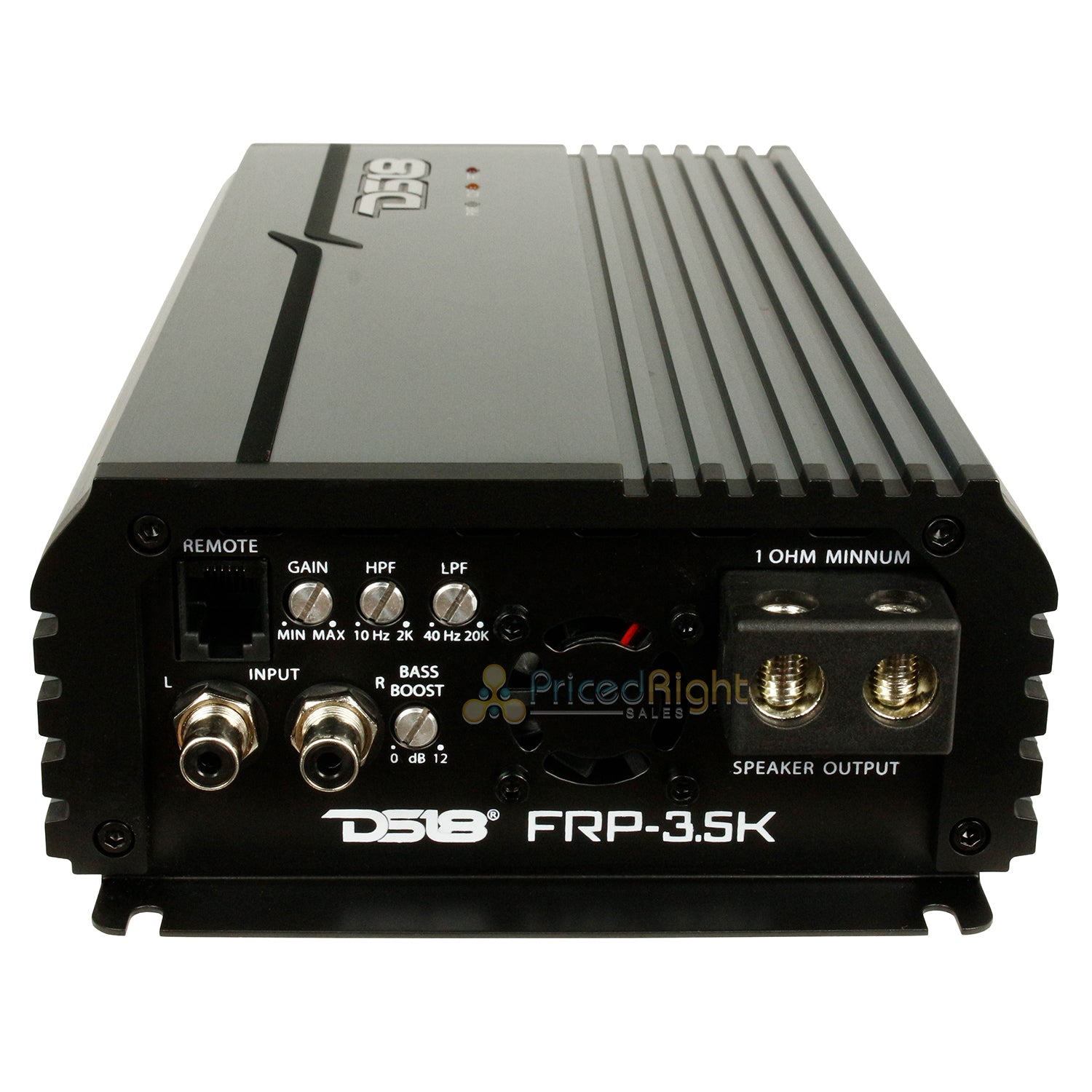 DS18 FRP Compact Full Range Class D Monoblock Amplifier 3500W 1 Ohm Titanium
