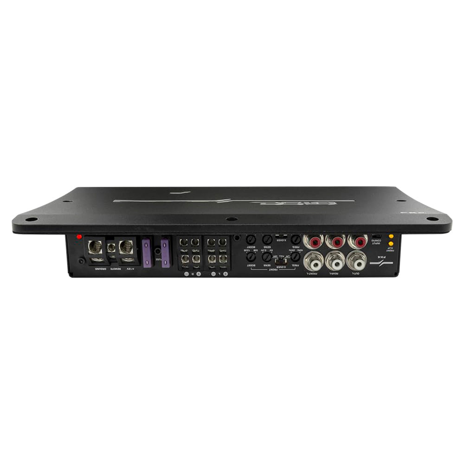 DS18 Flush Mount 4 Channel Class D Amplifier Car Audio 4x180W Rms RGB Lights FX4