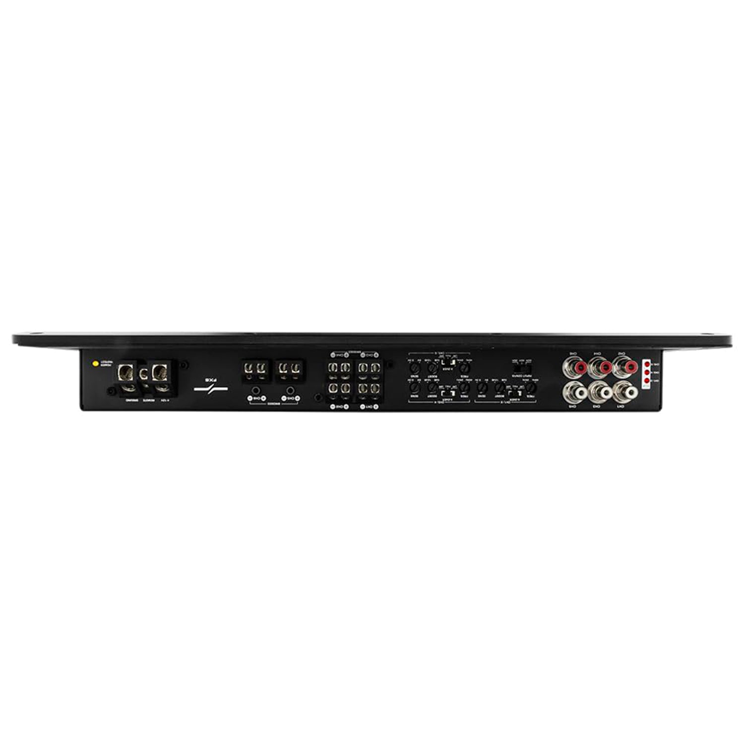 DS18 Flush Mount 6 Channel Class D Amplifier Car Audio 6x180W Rms RGB Lights FX6