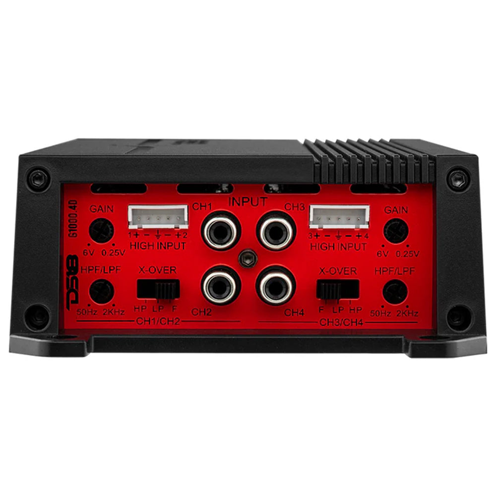 DS18 4 Channel Full Range Class D Amplifier 1000W Peak G1000.4D