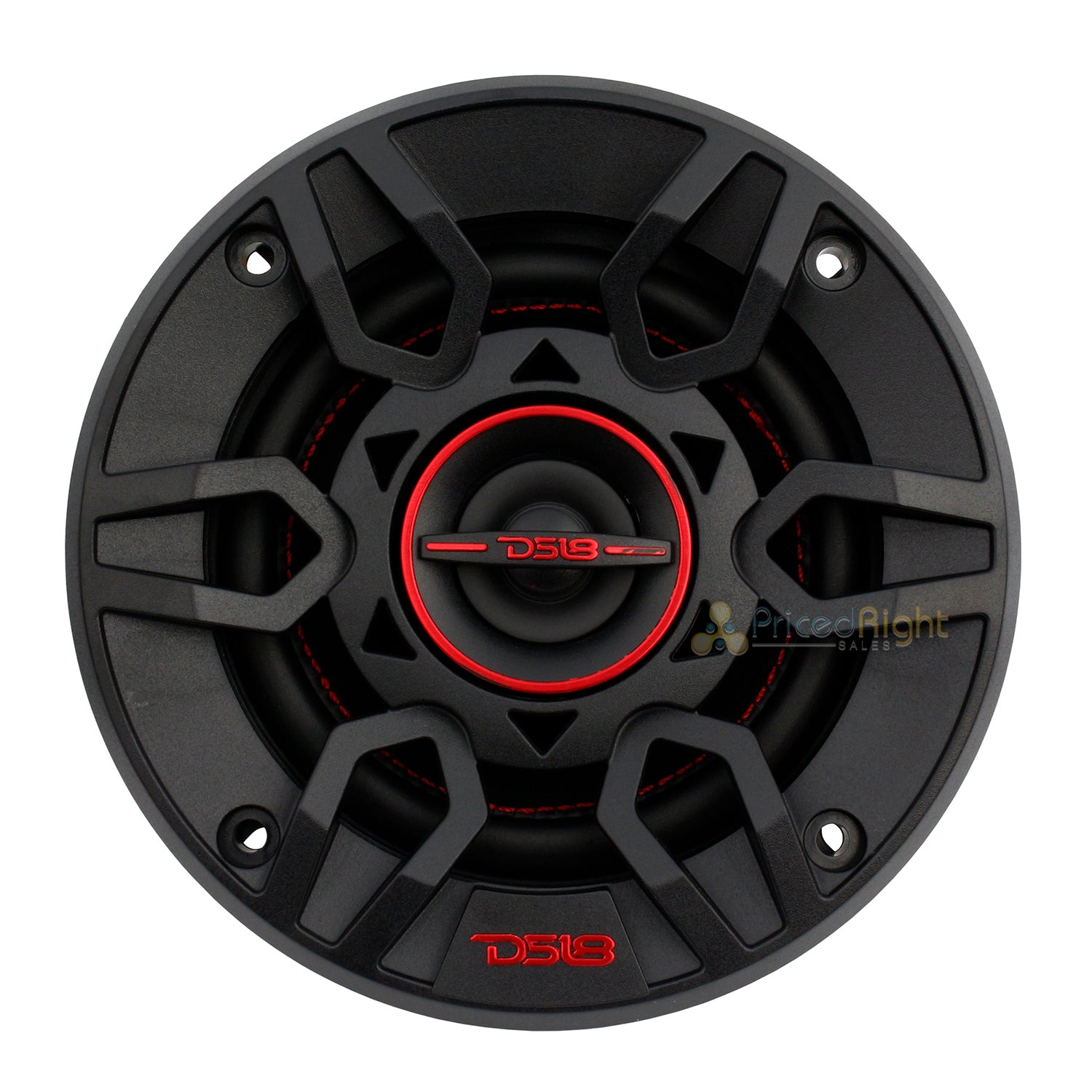 DS18 Gen-X 4" 2 Way Coaxial Speaker Pair With Grills 40 Watts RMS 4 Ohms G4XI