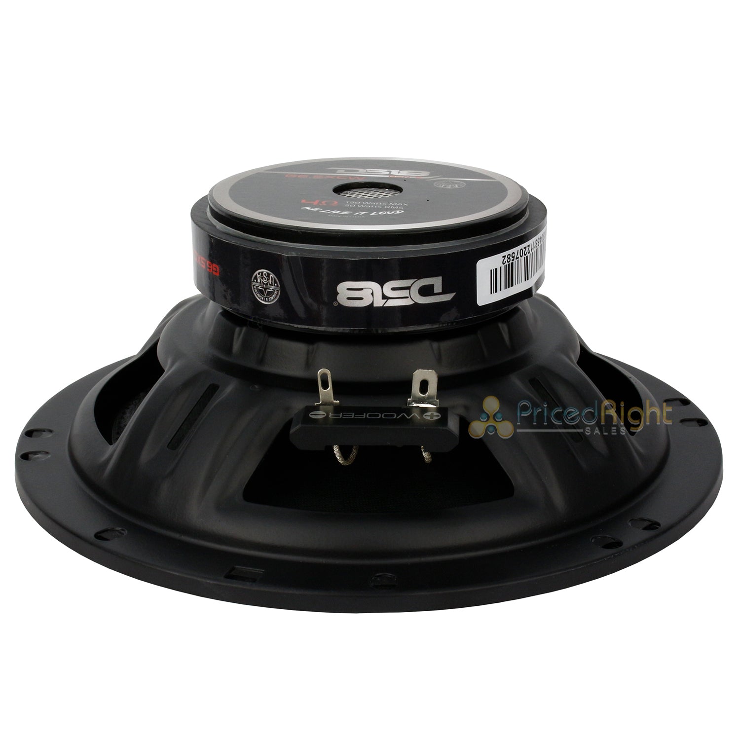 DS18 Gen-X 6.5" 2Way Component Set Speaker System 50W RMS 150W Max 4 Ohms G6.5XC