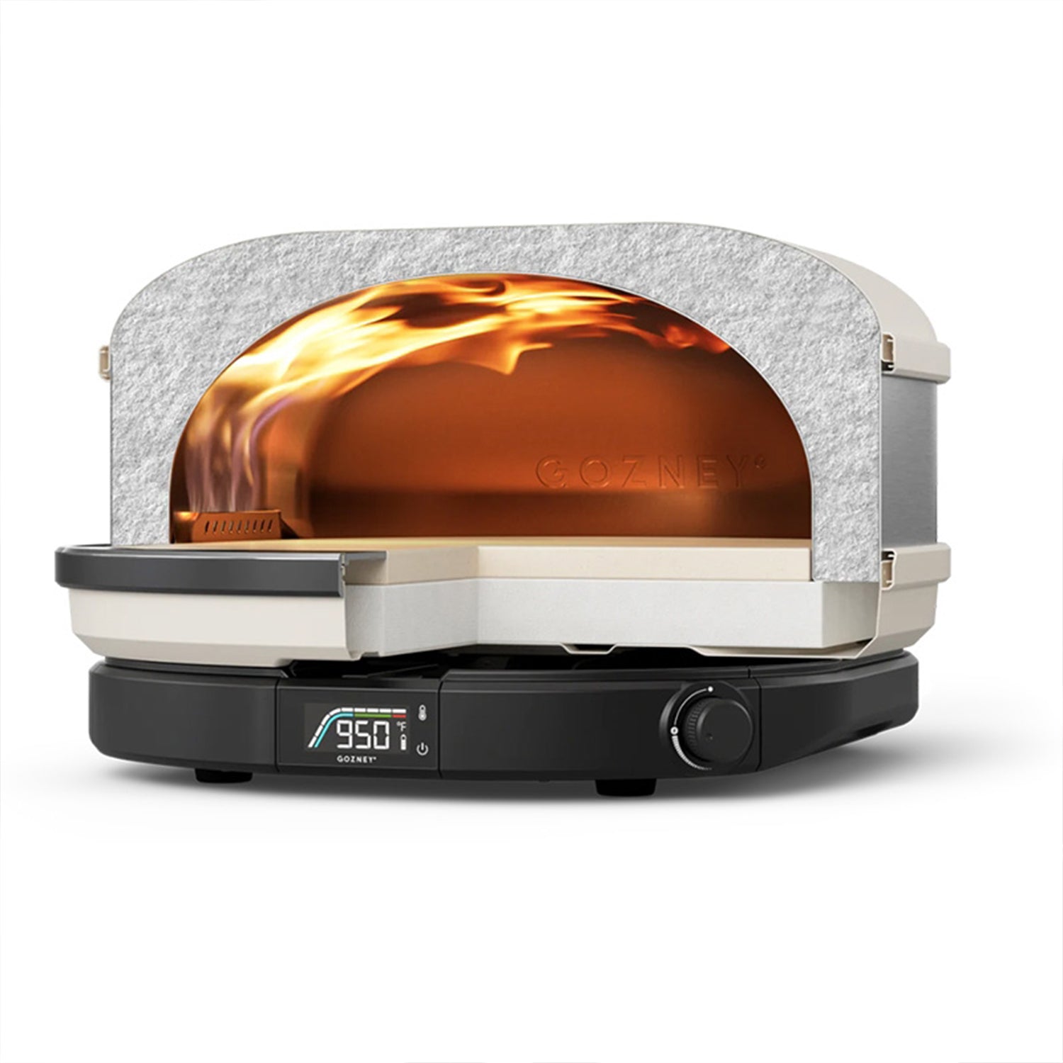 Gozney Arc Propane Gas Compact Outdoor Pizza Oven Cooks 14" Pizza Bone White