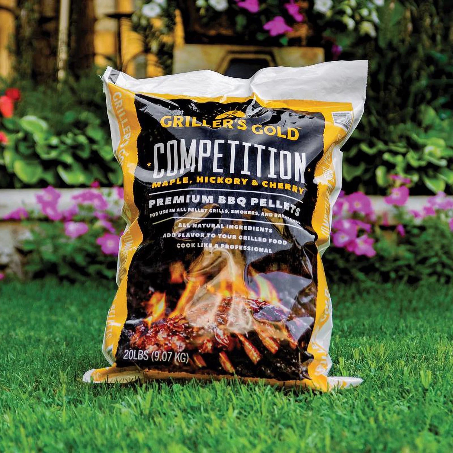 Griller's Gold Competition Blend Maple Hickory & Cherry Premium BBQ Pellets 20lb