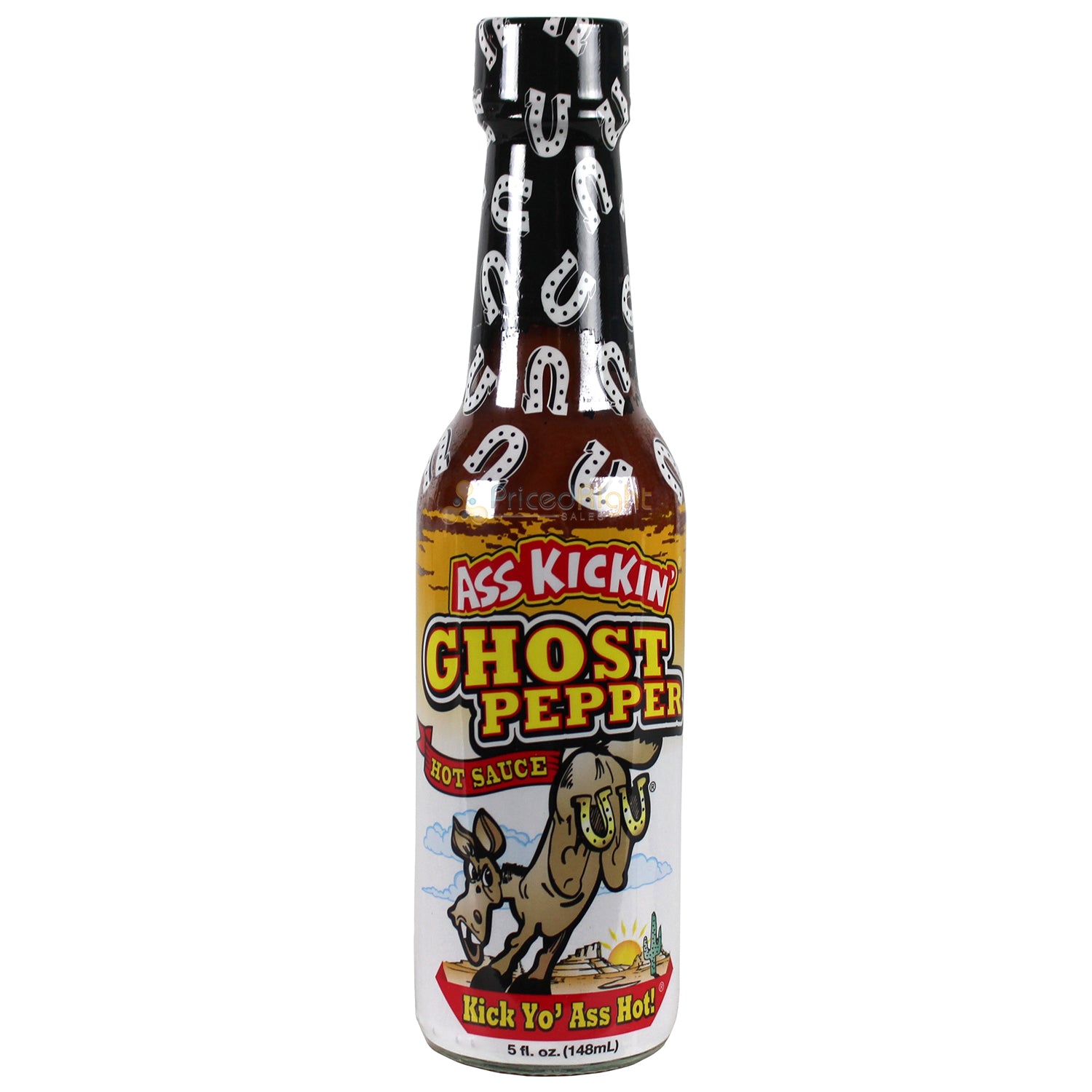 Ass Kickin’ Hot Sauce 4 Pack Gift Set Chile Lime Ghost Carolina Reaper GS653