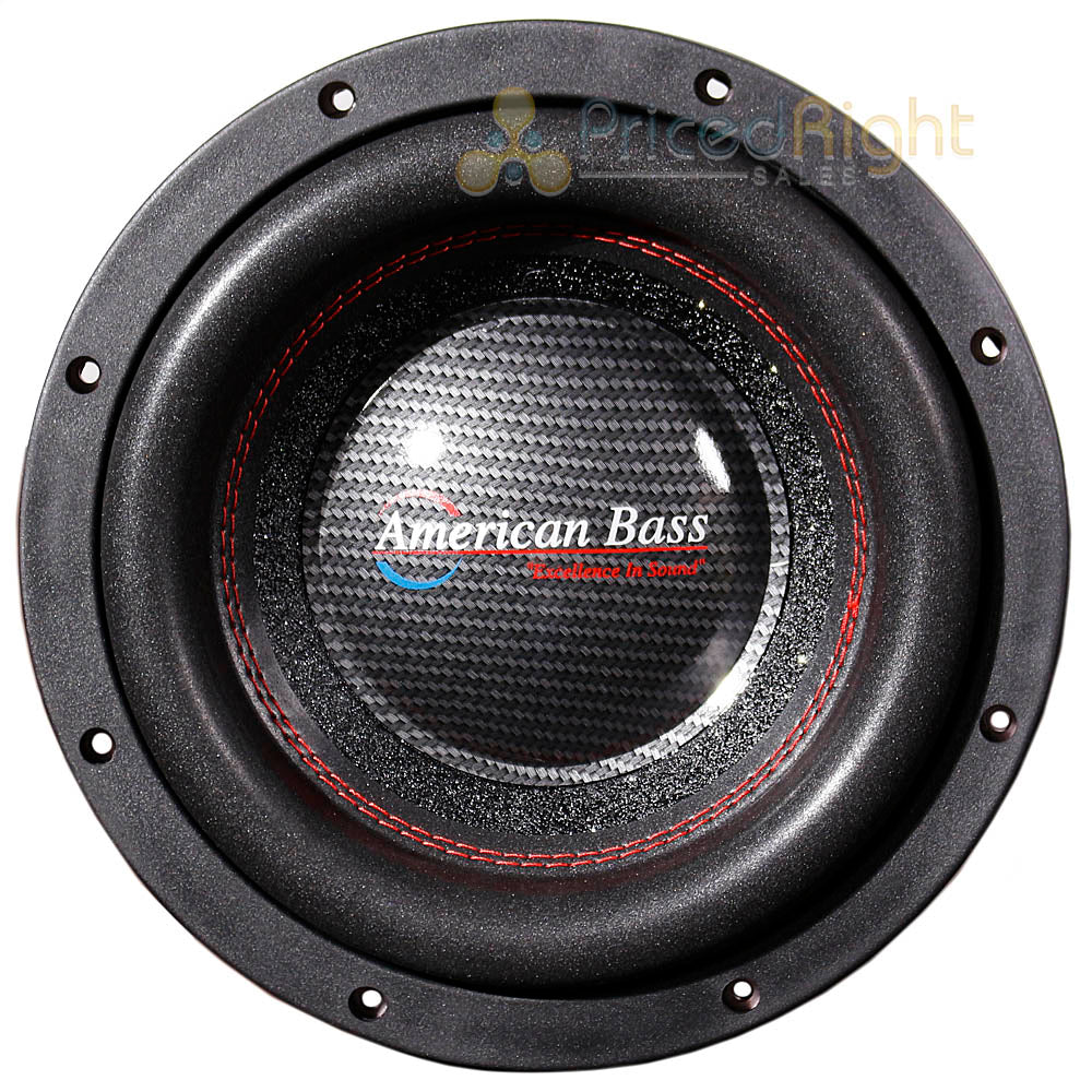 American Bass Competition 10" Subwoofer 3000 Watts Max Dual 4 Ohm Sub Hawk-1044