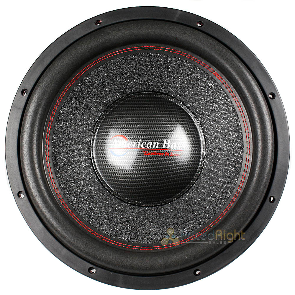 American Bass Competition 15" Subwoofer Car Audio 3000w Dual 4 Ohm ﻿HAWK 1544