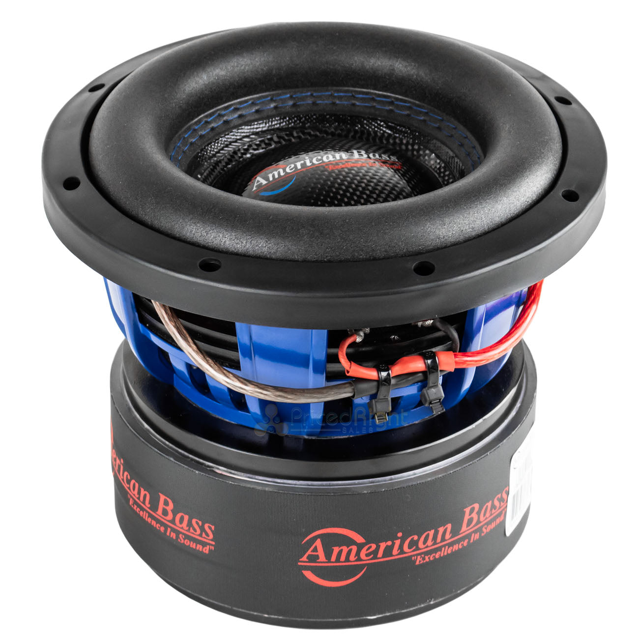 American Bass HD-8D2 8" Competition Subwoofer 800W Max Dual 2 Ohm Car Audio Sub