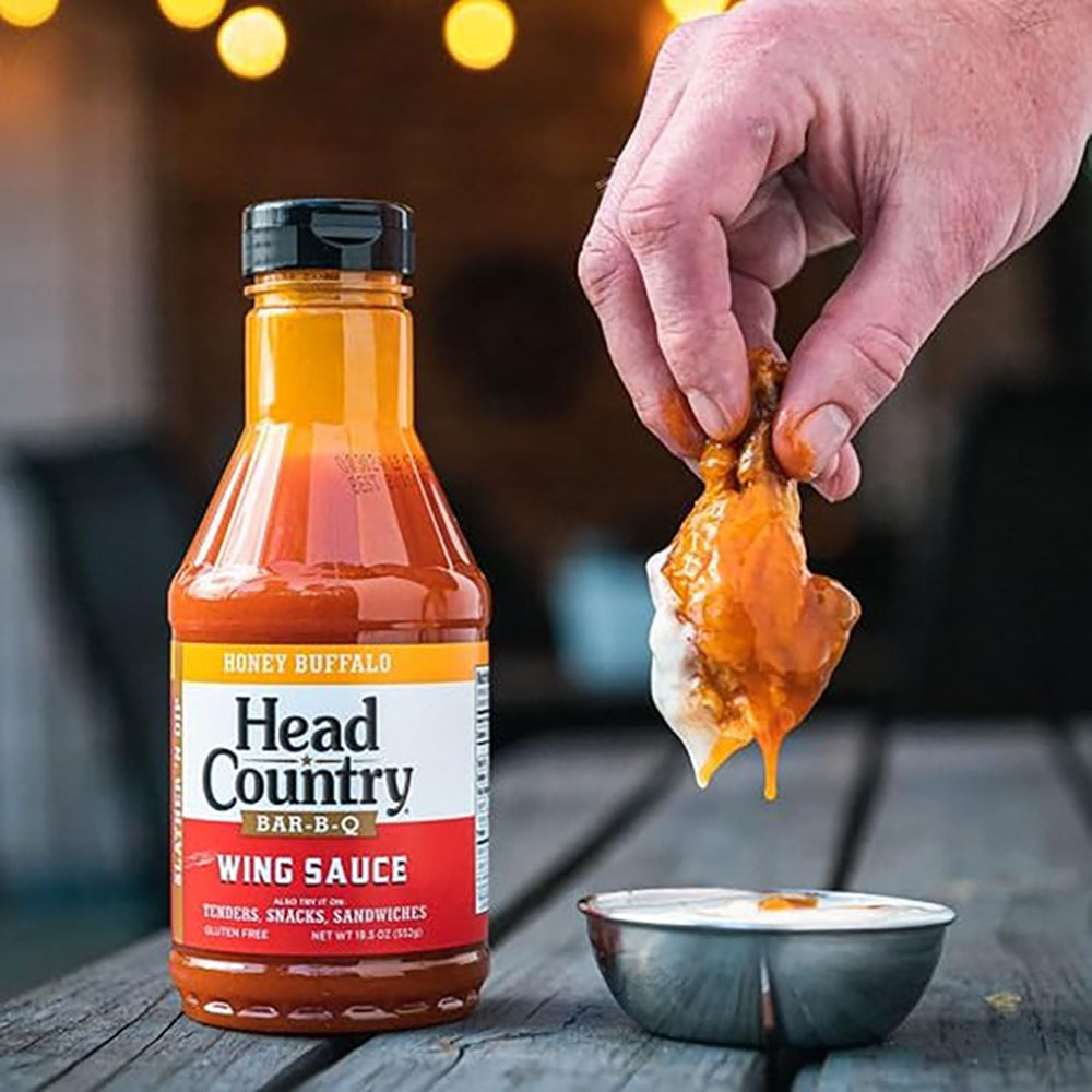 Head Country Wing Sauce Honey Buffalo 19.5 oz Gluten Free